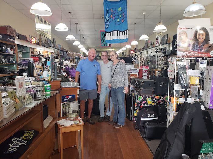 Olde Mill Music and Sound store interior